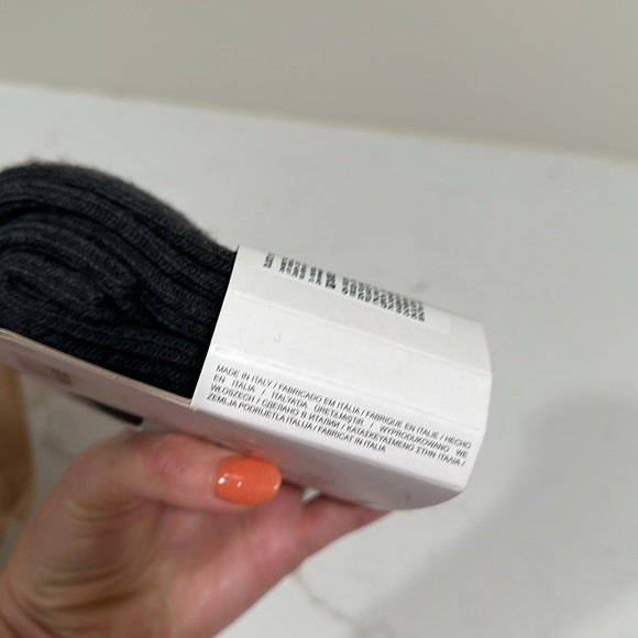 Italian cashmere blend over the knee socks nwt - Picture 5 of 6